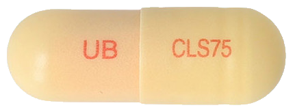 클라스핀캡슐75/75mg 제품 사진
