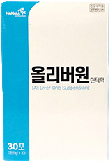올리버원현탁액 제품 사진
