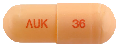 오스픽심캡슐100mg 제품 사진