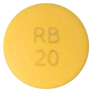 라베핀정20mg 제품 사진