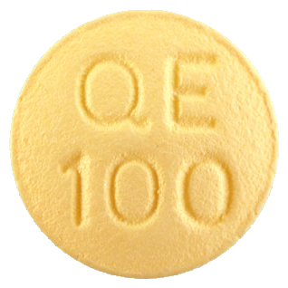 신신쿠에티아핀정100mg 제품 사진