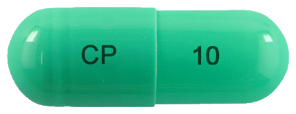프로닌캡슐10mg 제품 사진