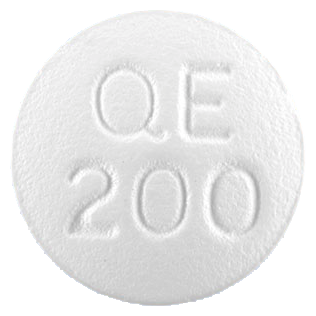 신신쿠에티아핀정200mg 제품 사진