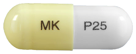 프레리카캡슐25mg 제품 사진