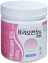 프리오칸5%크림_(500g) 제품 사진