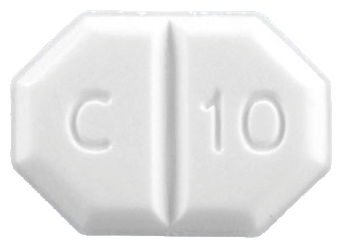 시암로핀정10mg 제품 사진