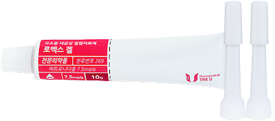 로멕스겔_(112.5mg/15g) 제품 사진