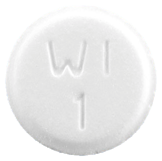 라사핀정1mg 제품 사진