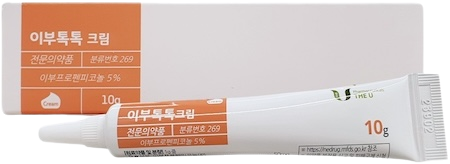 이부톡톡크림 제품 사진