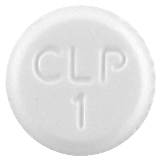 셀파린정1mg 제품 사진
