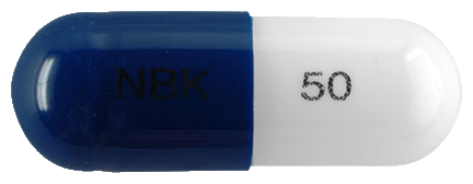 가바메드캡슐50mg 제품 사진