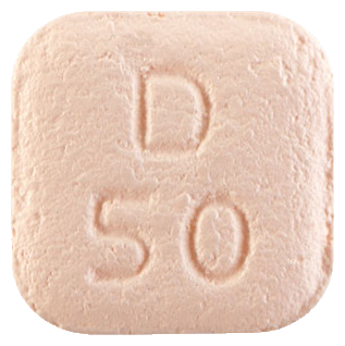 데팍신서방정50mg 제품 사진