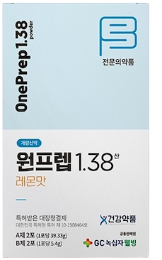 원프렙일점삼팔산_(1380mL) 제품 사진