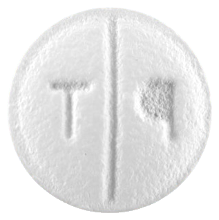 토피큐정25mg 제품 사진