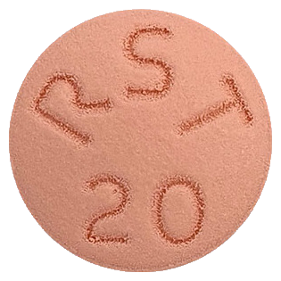 로스타정20mg 제품 사진