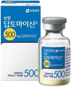 보령답토마이신주500mg_(0.5g/1병) 제품 사진