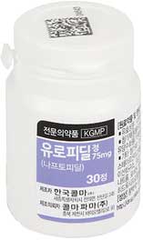 큐엘파마나프토피딜정75mg 제품 사진