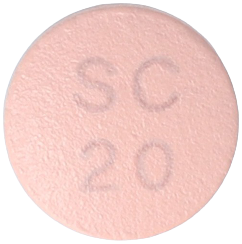 텔리아정20mg 제품 사진