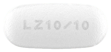 리바젯정10/10mg 제품 사진