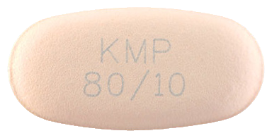 텔로바틴정80/10mg 제품 사진