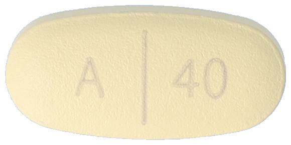 리토바젯정10/40mg 제품 사진