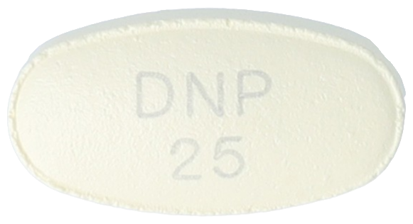 엔피앙정25mg 제품 사진