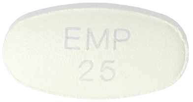 엠플진정25mg 제품 사진