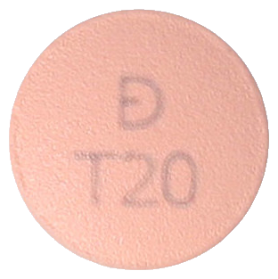 테넬로드정20mg 제품 사진