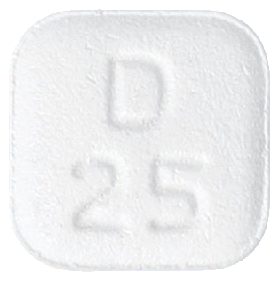 데팍신서방정25mg 제품 사진