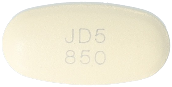 자디플로진엠정5/850mg 제품 사진
