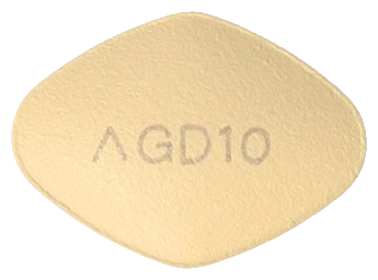 에이다파정10mg 제품 사진