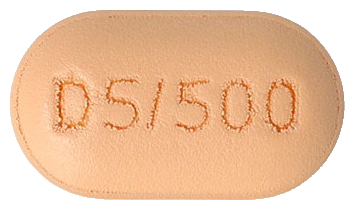 다파론듀오서방정5/500mg 제품 사진