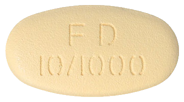 포시다파엠서방정10/1000mg 제품 사진