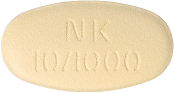 플로가엠듀오서방정10/1000mg 제품 사진