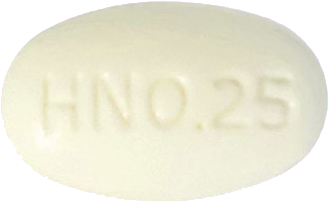 알프라원정0.25mg 제품 사진