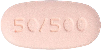 시타글루틴엠정50/500mg 제품 사진