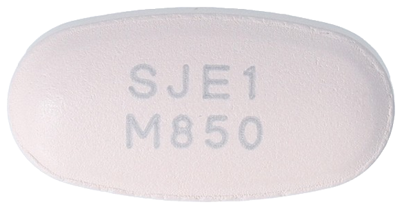 엠포진듀오정12.5/850mg 제품 사진