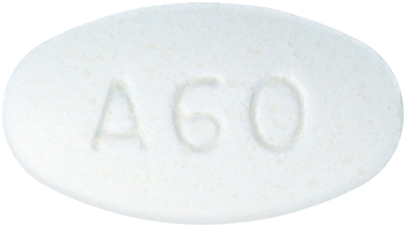 아큅타정60mg 제품 사진