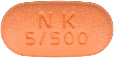 플로가엠듀오서방정5/500mg 제품 사진