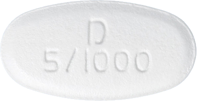 글레린듀오서방정5/1000mg 제품 사진