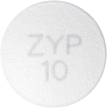 자이프렉사정10mg 제품 사진