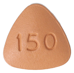 옴짜라정150mg 제품 사진