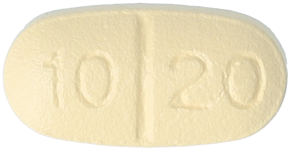 뉴로페질엠정10/20mg 제품 사진