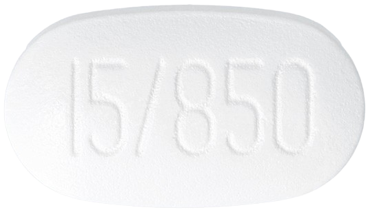 액토스메트정15/850mg 제품 사진