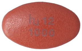 휴디앙듀오서방정12.5/1000mg 제품 사진