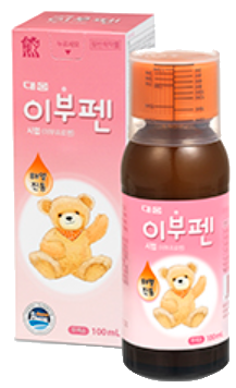 대웅이부펜시럽_(2g/100mL) 제품 사진