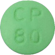 징코미란정80mg 제품 사진