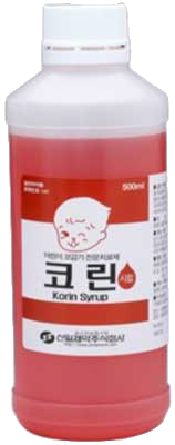 코린시럽_(500mL) 제품 사진