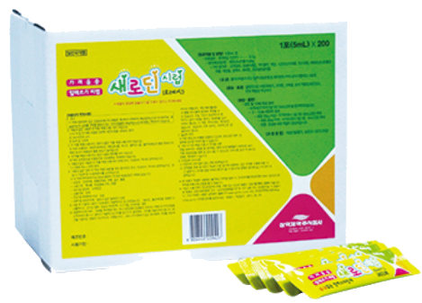새로딘시럽_(5mg/5mL) 제품 사진