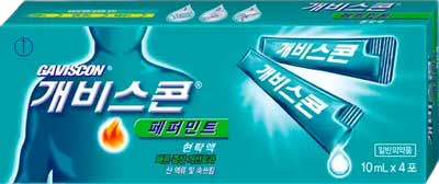 개비스콘페퍼민트현탁액 제품 사진